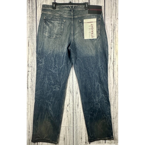 VAYDER Straight Fit Leg Jeans Prescott Blue Men's 38 Stretch Luxury Denim NWT